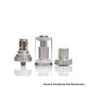 [Ships from Bonded Warehouse] Authentic Eleaf Melo 3 Tank Atomizer - Black, 4ml, 0.3ohm / 0.5ohm, 22mm Diameter
