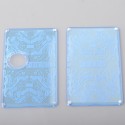 Authentic MK MODS Cyberspace Replacement Panels for Vandy Pulse AIO Kit - Blue, Back + Front Plates (2 PCS)