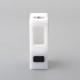 Authentic MK MODS Fode Mech Boro Box Mod - White Black, 1 x 18650