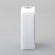 Authentic MK MODS Fode Mech Boro Box Mod - White Black, 1 x 18650