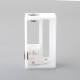 Authentic MK MODS Fode Mech Boro Box Mod - White Black, 1 x 18650