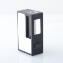 Authentic MK MODS Fode Mech Boro Box Mod - Black White, 1 x 18650