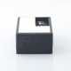 Authentic MK MODS Fode Mech Boro Box Mod - Black White, 1 x 18650