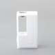 Authentic MK MODS Fode Mech Boro Box Mod - White, 1 x 18650