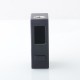 Authentic MK MODS Fode Mech Boro Box Mod - Black, 1 x 18650