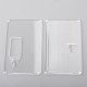 SSPP Style Front + Back Door Panel Plates for BB / Billet Box Mod Kit - Clear (2 PCS)