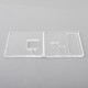SSPP Style Front + Back Door Panel Plates for BB / Billet Box Mod Kit - Clear (2 PCS)
