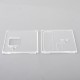 SSPP Style Front + Back Door Panel Plates for BB / Billet Box Mod Kit - Clear (2 PCS)