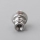 Mission MXV Nuke Style Drip Tip Set for BB / Billet Mod - Silver + Grey, 1 PEEK Mouthpiece