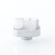 Kontrl Mag Style 510 Drip Tip - White, Aluminum + Resin