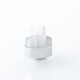 Kontrl Mag Style 510 Drip Tip - White, Aluminum + Resin