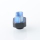 Kontrl Mag Style 510 Drip Tip - Black Blue, Aluminum + Resin