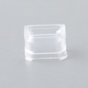 Replacement Middle Top Cap for Protocol Atom B-HZRD Edition RBA - Translucent, PC