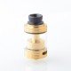 Authentic Yachtvape & Mike Vapes Eclipse Dual RTA Rebuildable Tank Atomizer - Gold, 4 / 6ml, 25mm Diameter