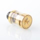 Authentic Yachtvape & Mike Vapes Eclipse Dual RTA Rebuildable Tank Atomizer - Gold, 4 / 6ml, 25mm Diameter