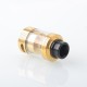 Authentic Yachtvape & Mike Vapes Eclipse Dual RTA Rebuildable Tank Atomizer - Gold, 4 / 6ml, 25mm Diameter