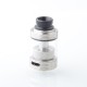 [Ships from Bonded Warehouse] Authentic Yachtvape & Mike Vapes Eclipse Dual RTA Rebuildable Atomizer - Silver, 4 / 6ml, 25mm