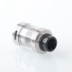 [Ships from Bonded Warehouse] Authentic Yachtvape & Mike Vapes Eclipse Dual RTA Rebuildable Atomizer - Silver, 4 / 6ml, 25mm