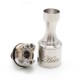 SXK Heir V2 Style RBA Bridge for Boro / Billet / BB Mod - Silver, 316SS, DL / MTL Pins