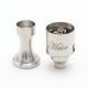 SXK Heir V2 Style RBA Bridge for Boro / Billet / BB Mod - Silver, 316SS, DL / MTL Pins