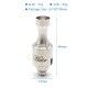 SXK Heir V2 Style RBA Bridge for Boro / Billet / BB Mod - Silver, 316SS, DL / MTL Pins