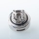 Typhoon Taifun GTV GT V Style RTA Rebuildable Tank Vape Atomizer - Silver, 6ml, 25mm Diameter