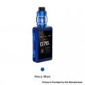 [Ships from Bonded Warehouse] Authentic GeekVape T200 Aegis Touch Box Mod Kit - Navy Blue, VW 5~200W, 2 x 18650