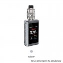 [Ships from Bonded Warehouse] Authentic GeekVape T200 Aegis Touch Box Mod Kit - Silver, VW 5~200W, 2 x 18650, 5.5ml