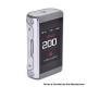 [Ships from Bonded Warehouse] Authentic GeekVape T200 Aegis Touch Box Mod Kit - Silver, VW 5~200W, 2 x 18650, 5.5ml