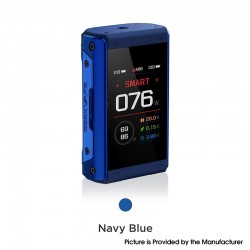 [Ships from Bonded Warehouse] Authentic GeekVape T200 Aegis Touch Vape Box Mod - Navy Blue, VW 5~200W, 2 x 18650