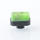 Kontrl Mag Style 510 Drip Tip - Black + Green, Aluminum + Resin