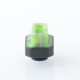 Kontrl Mag Style 510 Drip Tip - Black + Green, Aluminum + Resin