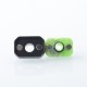 Kontrl Mag Style 510 Drip Tip - Black + Green, Aluminum + Resin