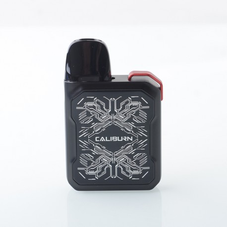 [Ships from Bonded Warehouse] Authentic Uwell Caliburn GK2 18W Pod System Kit - Matte Black, 690mAh, 0.8ohm / 1.2ohm, 2ml