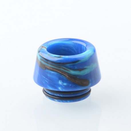 Authentic Reewape AS343 Resin 810 Drip Tip for RDA / RTA / RDTA Atomizer - Blue, Resin