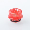 Authentic Reewape AS344 Resin 810 Drip Tip for RDA / RTA / RDTA Atomizer - Red, Resin