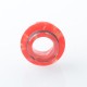 Authentic Reewape AS344 Resin 810 Drip Tip for RDA / RTA / RDTA Atomizer - Red, Resin