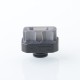 Kontrl Mag Style 510 Drip Tip - Black + Black, Aluminum + Resin