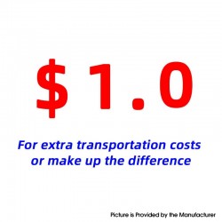 [Ships from Difference Warehouse] $1.0 for Extra Transportation Costs or Make up the Difference