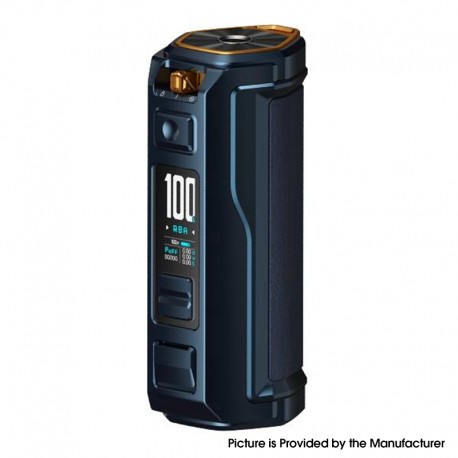 [Ships from Bonded Warehouse] Authentic Voopoo Argus XT 100W Box Mod - Dark Blue, VW 5~100W, 1 x 18650 / 21700