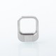 Authentic VandyVape Pulse AIO.5 Pod Replacement Metal Square Button Ring - Stainless Steel