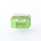 Kontrl Mag Style 510 Drip Tip - Silver + Green, Aluminum + Resin