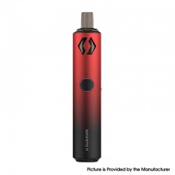 [Ships from Bonded Warehouse] Authentic Vapefly Manners R Pod System Kit - Black Red, 1000mAh, 3ml, 0.6ohm