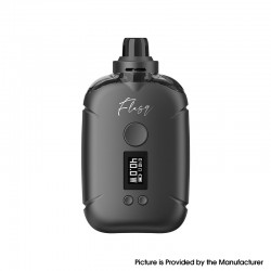 Authentic Eleaf FlasQ 40W Pod Mod Kit - Black, VW 1~40W, 1370mAh, 5ml, 0.4ohm / 0.8ohm