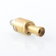 Monarchy MOBB V2 M2 Style RBA Bridge for Billet / BB / Boro Tank - Gold, 1.0 / 1.2 / 1.5 / 1.8 / 2.0 / 2.5 / 3.0mm Pins