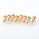 Monarchy MOBB V2 M2 Style RBA Bridge for Billet / BB / Boro Tank - Gold, 1.0 / 1.2 / 1.5 / 1.8 / 2.0 / 2.5 / 3.0mm Pins