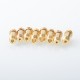 Monarchy MOBB V2 M2 Style RBA Bridge for Billet / BB / Boro Tank - Gold, 1.0 / 1.2 / 1.5 / 1.8 / 2.0 / 2.5 / 3.0mm Pins