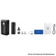 [Ships from Bonded Warehouse] Authentic Vaporesso GTX ONE 40W 2000mAh VW Box Mod Kit with GTX Tank 18 - Midnight Blue, 3ml