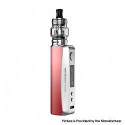 [Ships from Bonded Warehouse] Authentic Vaporesso GTX ONE 40W 2000mAh VW Box Mod Kit with GTX Tank 18 - Taffy Red, 3ml, 5~40W