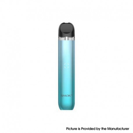 [Ships from Bonded Warehouse] Authentic SMOKTech SMOK IGEE A1 14W Pod System Kit - Silver Blue, 650mAh, 2ml, 0.9ohm